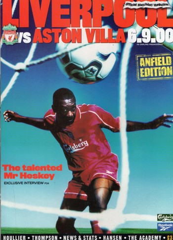 Match programme